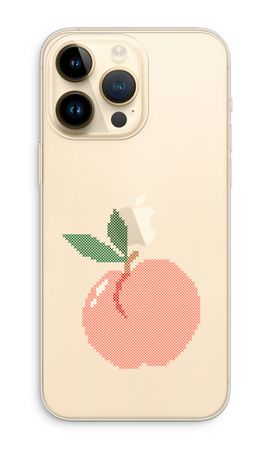 Stitched Peach
