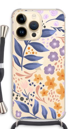 Flowers with blue leaves