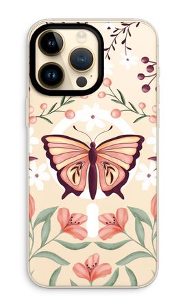 Butterfly in a floral world