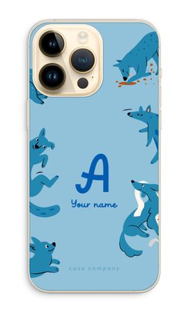 Playful Dogs Monogram