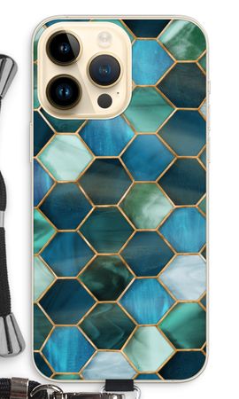 Hexagons in stained glass