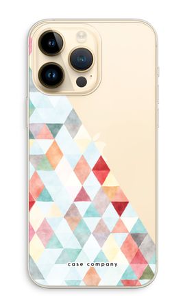Coloured triangles pastel