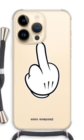 Middle finger black