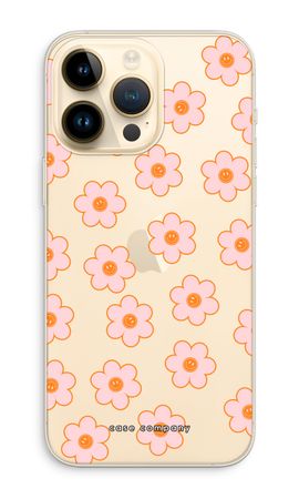 Pink Smiley Flower