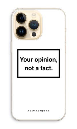 Your opinion