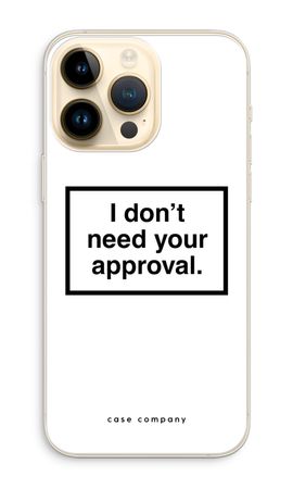 Don't need approval