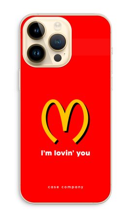 I'm lovin' you