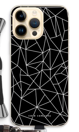 Geometric lines white