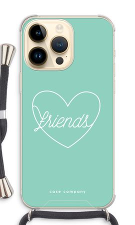 Friends heart pastel