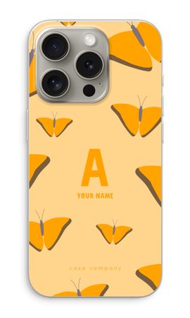 Amber Butterflies Monogram