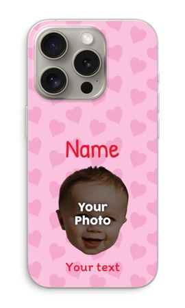 Personalized Face - Hearts N°2