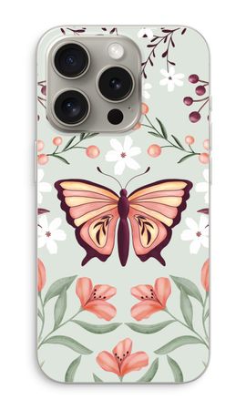 Butterfly in a floral world