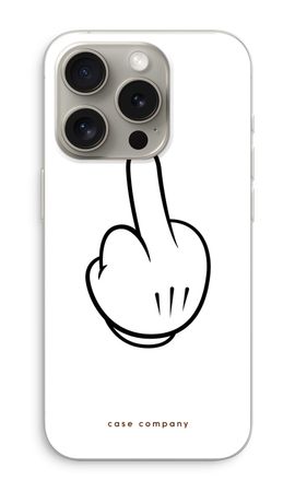Middle finger white