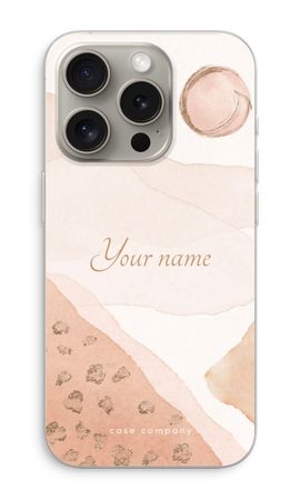 Gold Spots Namecase - Blush