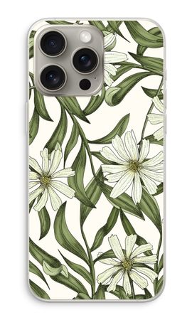 White flower pattern