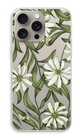 White flower pattern