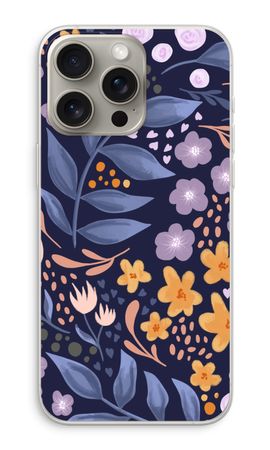 Flowers with blue leaves
