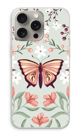 Butterfly in a floral world