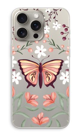 Butterfly in a floral world