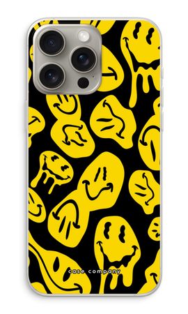 Melting smiley - Yellow