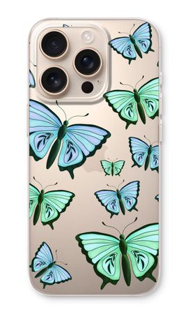 Blue & Green Butterflies