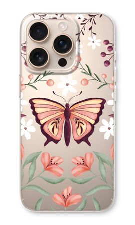 Butterfly in a floral world