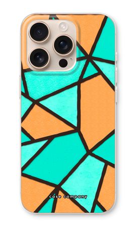 Stained glass - Orange