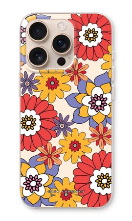 Retro Flowers - Yellow