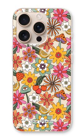 Retro Flowers N°2 - Yellow