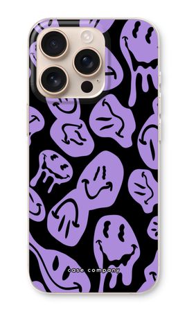 Melting Smiley - Purple