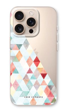 Coloured triangles pastel