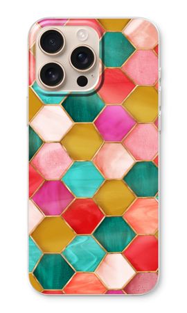 Hexagons in stained glass
