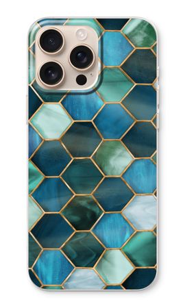 Hexagons in stained glass