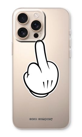 Middle finger white