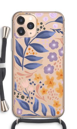 Flowers with blue leaves