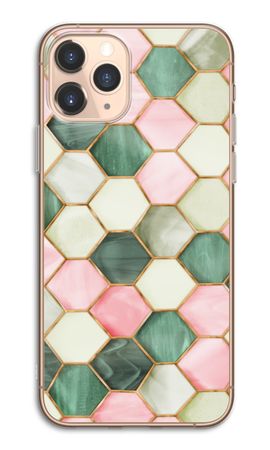 Hexagons in stained glass