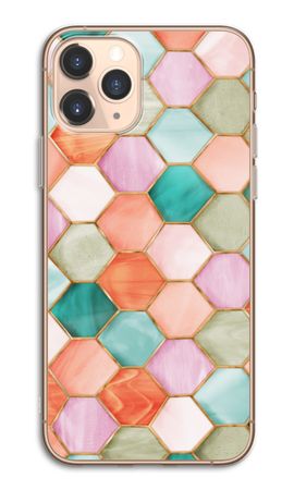 Hexagons in stained glass