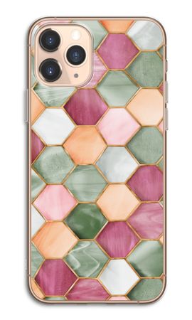 Hexagons in stained glass