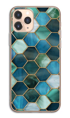 Hexagons in stained glass