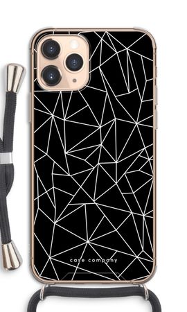 Weiße geometrische Linien