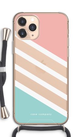 Pastellfarbene Streifen