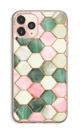 Hexagons in stained glass