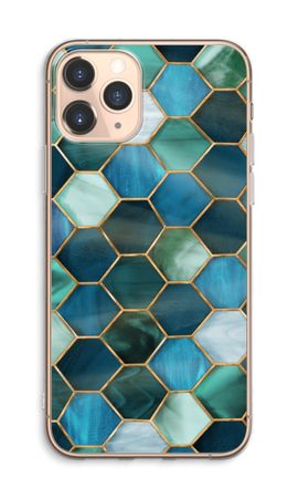 Hexagons in stained glass