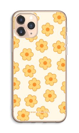 Gul smiley blomma
