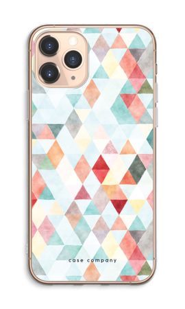 Coloured triangles pastel