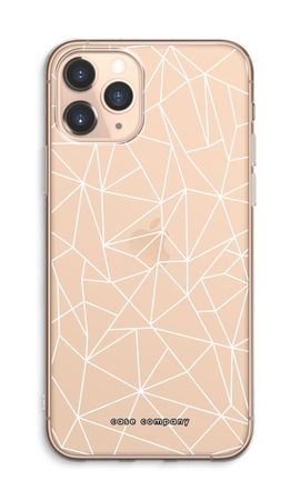 Geometric lines white