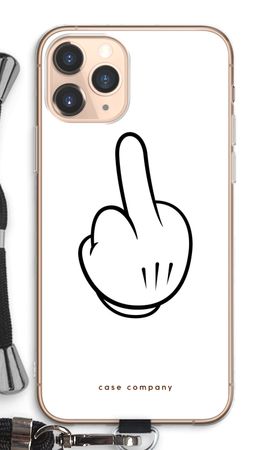 Middle finger white
