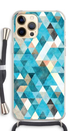 Coloured triangles blue