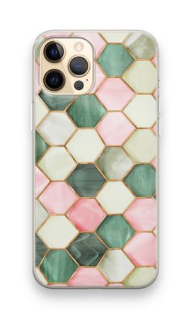 Hexagons in stained glass