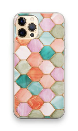 Hexagons in stained glass